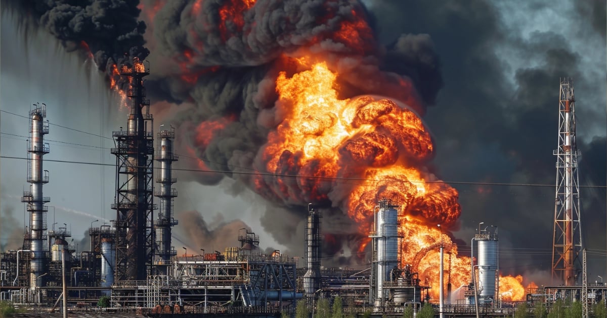 A poll on the next Russian refinery to be targeted by drone strikes has appeared in the Diia app