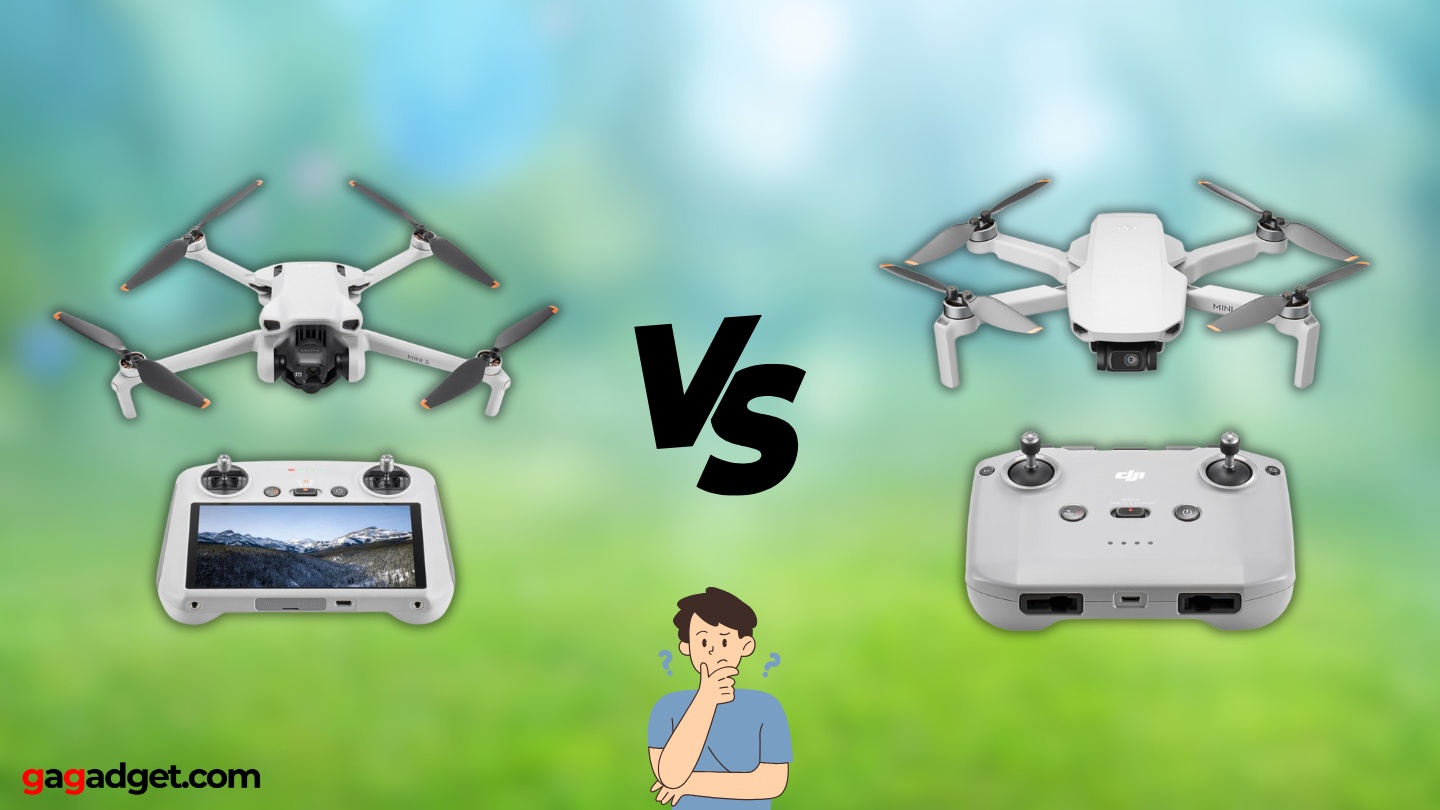 Mini 3 contre Mini 4K