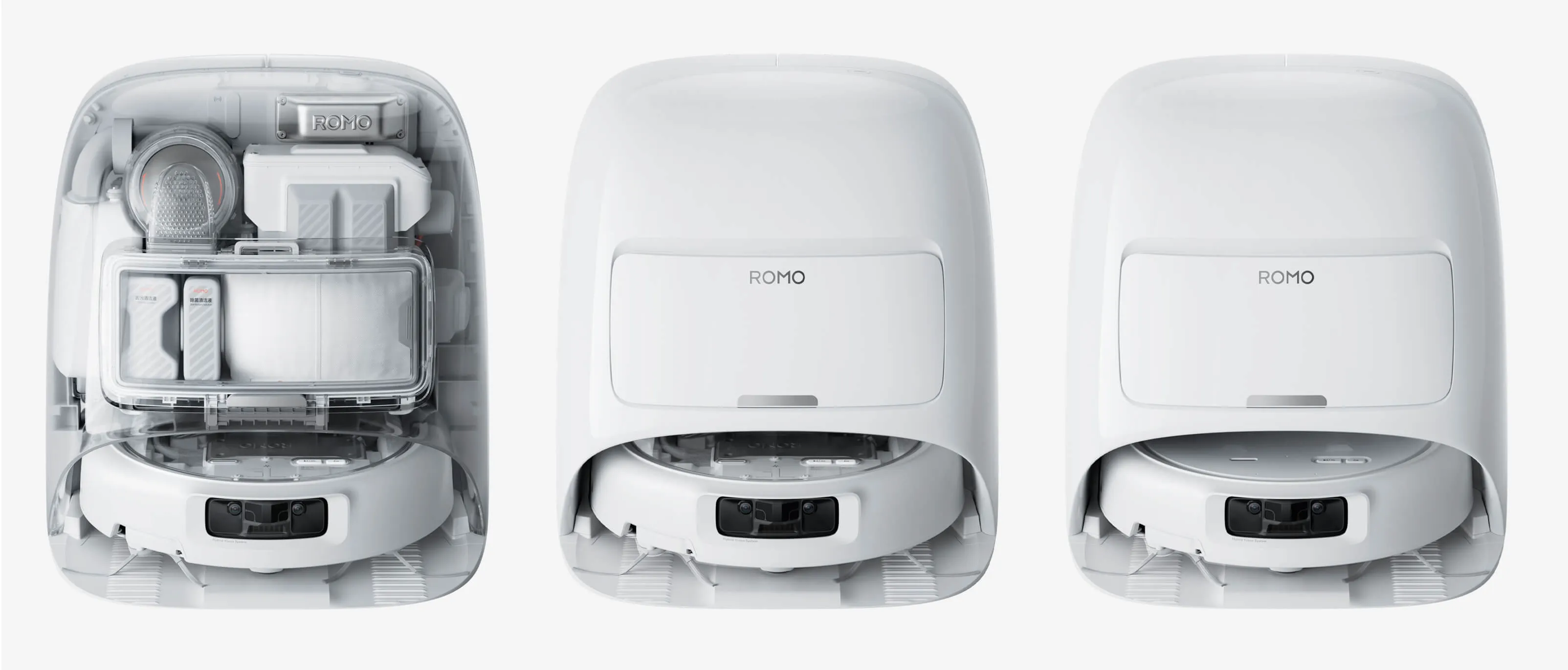 DJI Romo P, Romo A and Romo S. Illustration