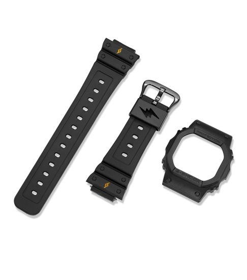Montre G-Shock DWE-5600JB-1A9ER en noir avec bracelet noir