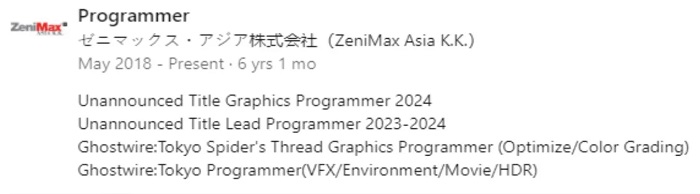 Avant la nouvelle de la fermeture, Tango Gameworks travaillait sur deux jeux non annoncés, mais nous ne les verrons certainement pas.-2