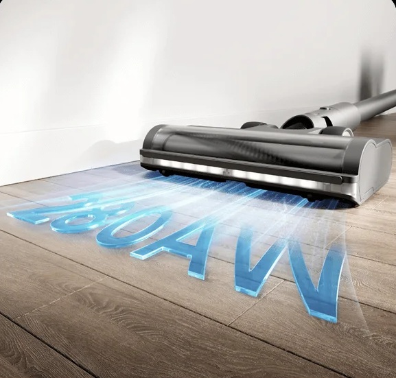Demonstration of the suction capabilities of the Xiaomi G30 Max vacuum cleaner