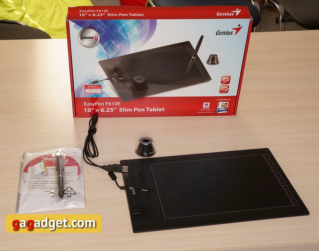 Обзор графического планшета Genius EasyPen F610E-2