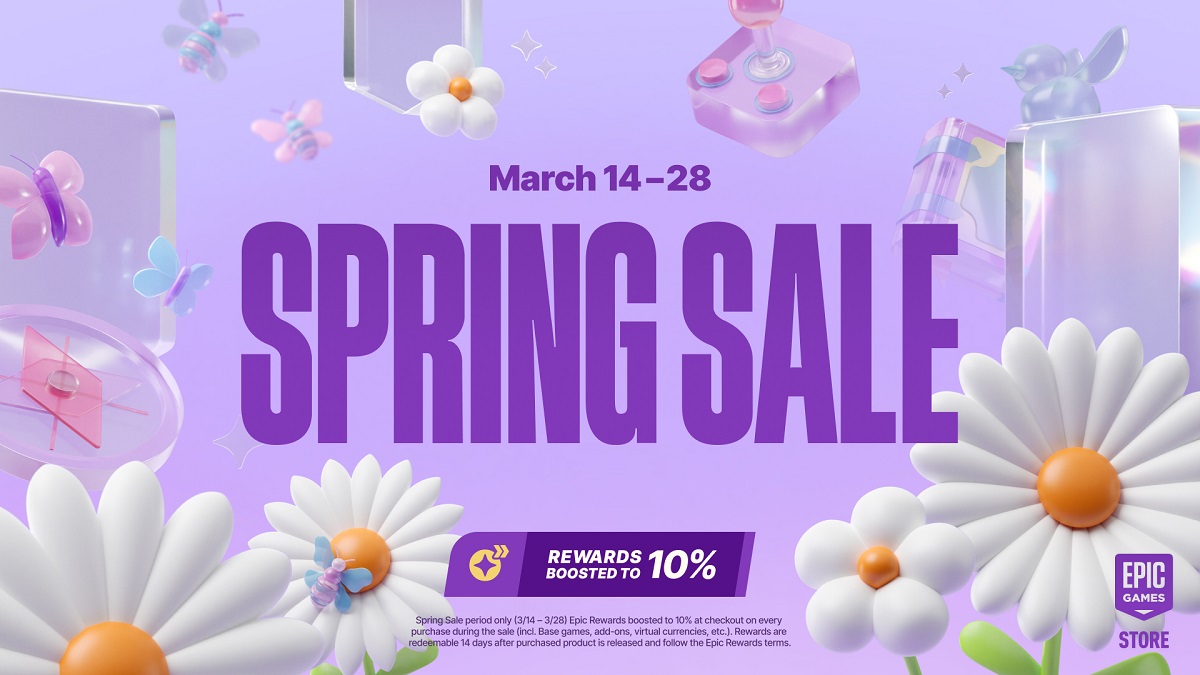 Epic Games Store's Spring Game Sale has started: discounts up to 80 per cent
