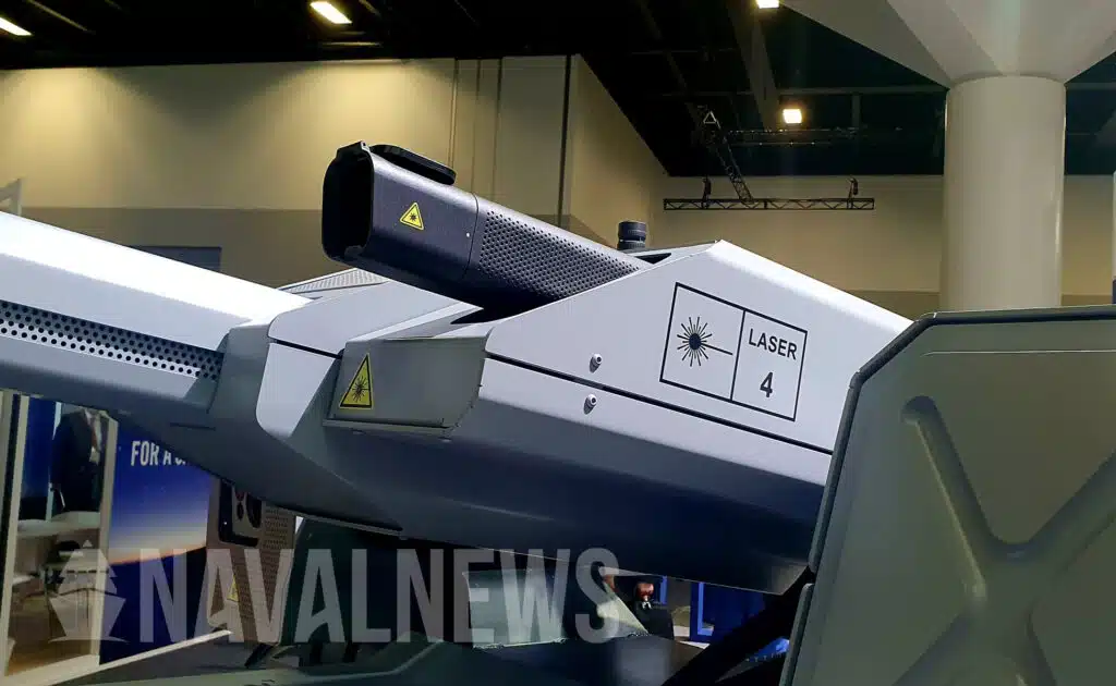 Dazzler - combat module with 500W laser weapon, automatic cannon and machine gun to counter drones-2