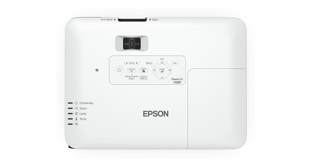 Epson PowerLite 1795F overhead projector for classroom