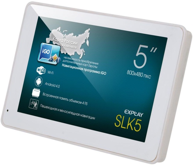 5-дюймовый GPS-навигатор Explay SLK 5