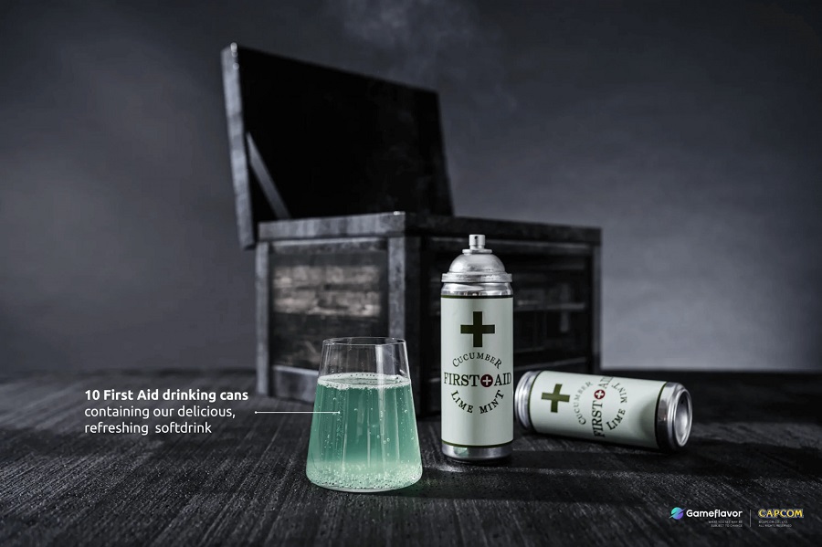 Resident Evil fans - Attention! First Aid Collector's Drink Announced-5
