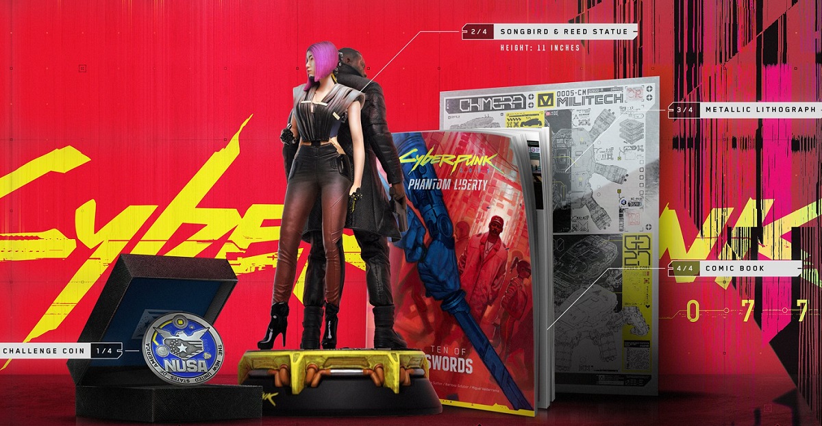 Secret Agent Gear Collection - мрія фаната! CD Projekt анонсувала колекційний набір розширення Phantom Liberty для Cyberpunk 2077