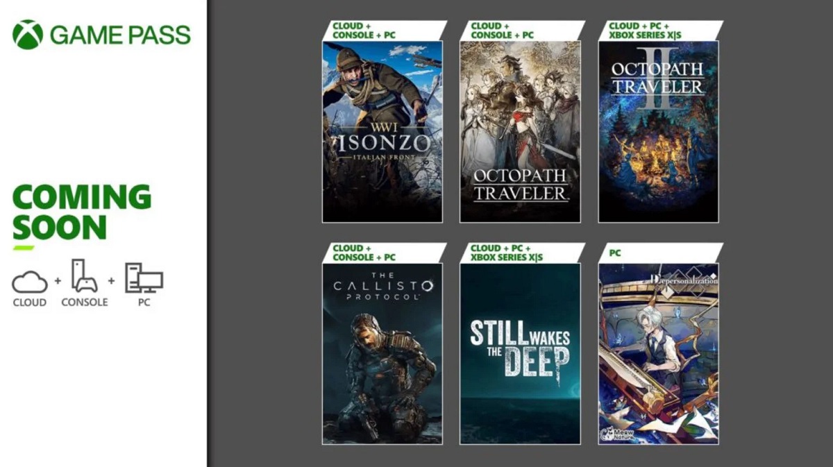 Обе части Octopath Traveler, The Callisto Protocol и новый хоррор Still Wakes the Deep: Microsoft раскрыла новинки Xbox Game Pass первой половины июня