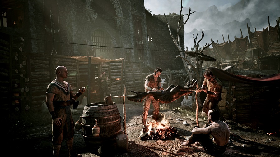Une nouvelle vue du Vieux Camp : les développeurs de Gothic Remake ont publié une illustration de l'un des lieux centraux du jeu de rôle emblématique.-2
