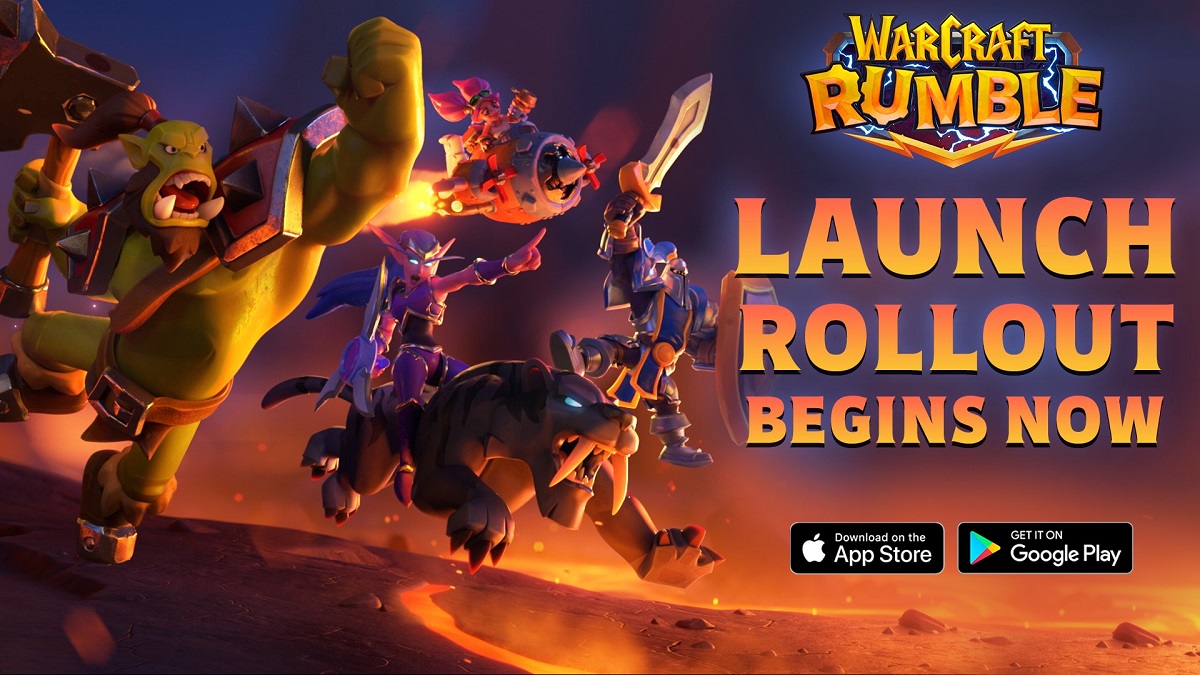 The release of the conditionally free mobile game Warcraft Rumble has taken place - it is already available on the App Store and Google Play