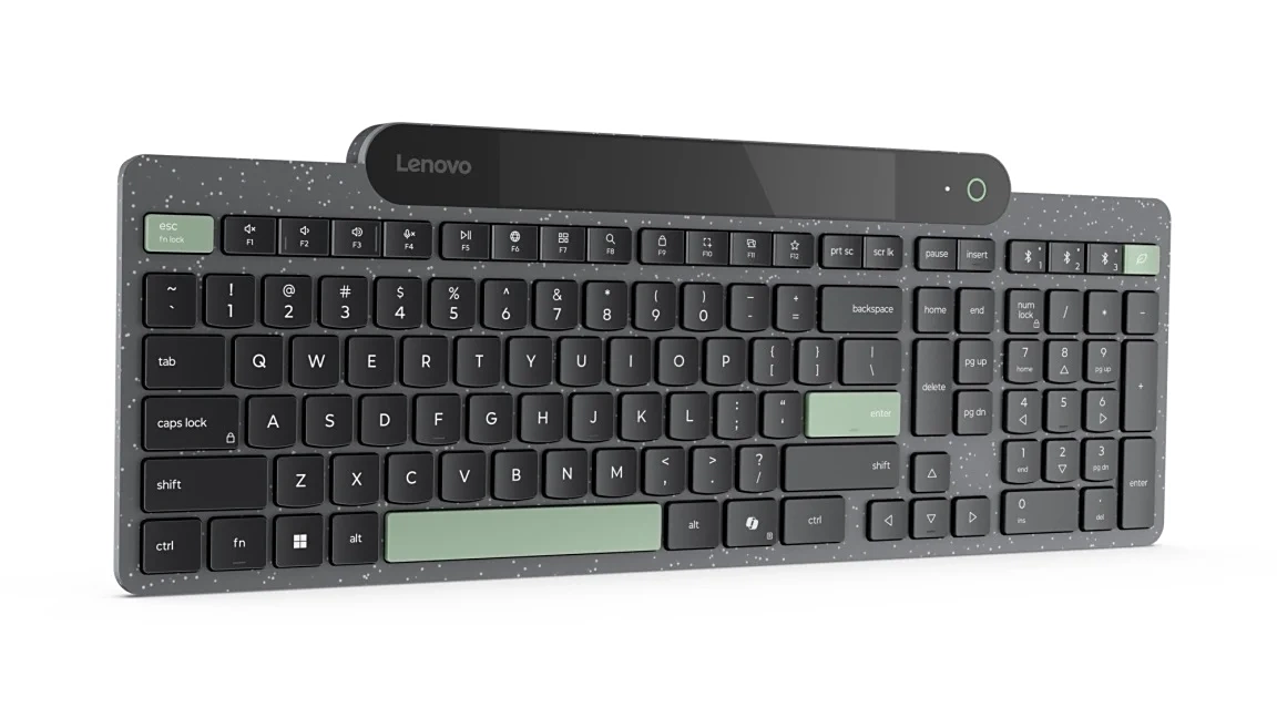 Image of the Lenovo keyboard with details