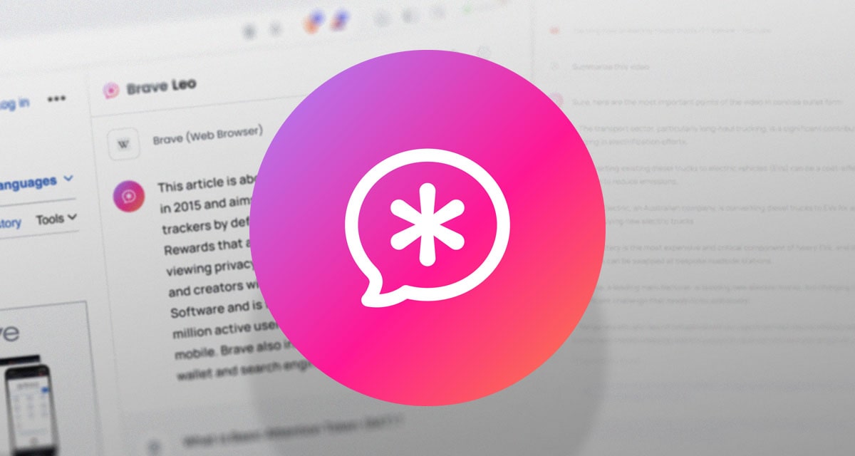 Brave launches its own anonymous AI chatbot called Leo