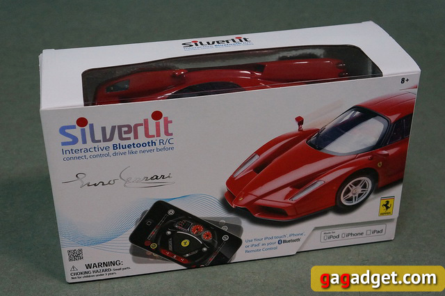 Гаджетодром: обзор Silverlit Ferrary Enzo, машинки на Bluetooth-управлении для iУстройств-2