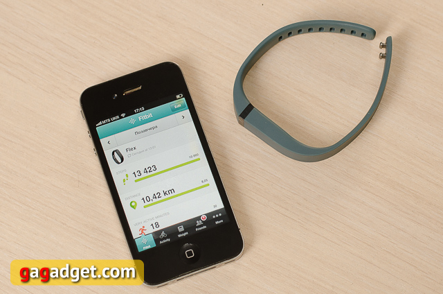Обзор фитнес-браслета Fitbit Flex-10