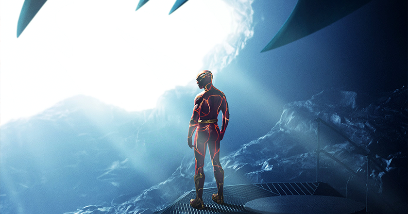 Warner Bros. Pictures has released the first poster for The Flash and hinted that the film's full trailer will be shown during the Super Bowl