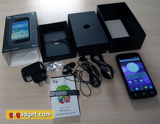 Обзор смартфона с ёмкой батареей Fly IQ4411 Quad Energie 2-2