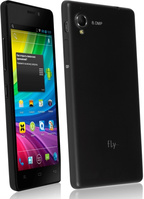 Fly IQ4412 Coral c 4.77-дюймовым Super AMOLED дисплеем 1280х720 в Украине за 2333 грн