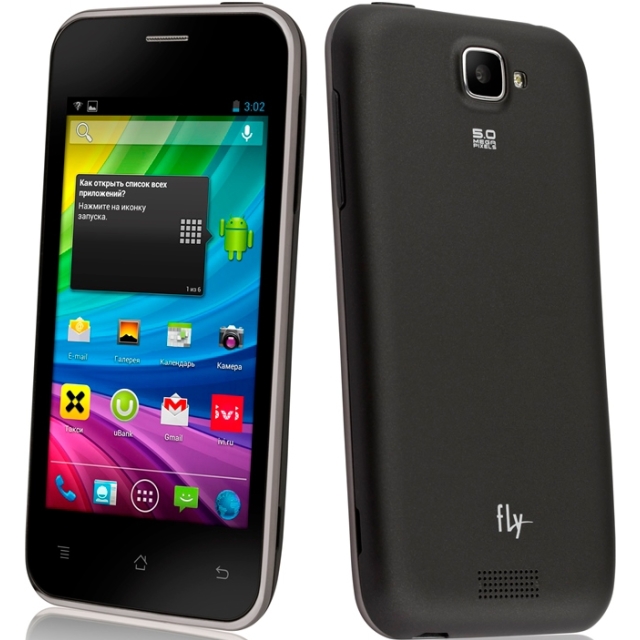 Четырехъядерный смартфон Fly IQ442 Quad Miracle 2 с поддержкой двух SIM-карт