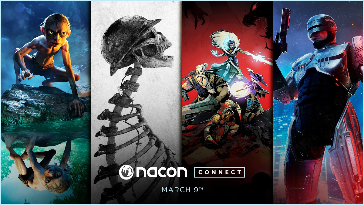 Nouvelle émission de Nacon Connect en mars avec du nouveau matériel sur RoboCop : Rogue City, Le Seigneur des Anneaux : Gollum et d'autres projets de la société française