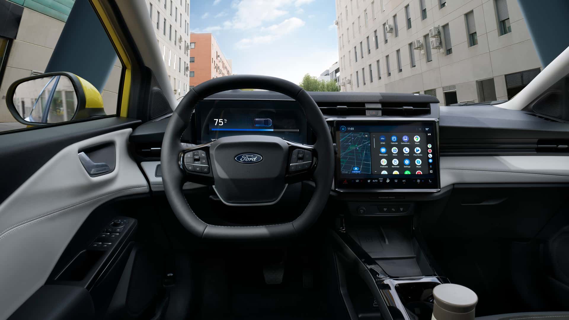 Updated SYNC 4 system in the Ford Puma Gen-E