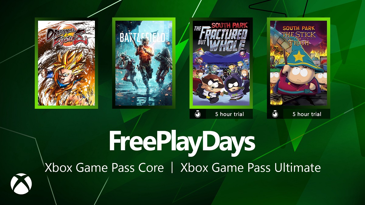Un jeu de tir en ligne, un jeu de combat et deux jeux South Park : l'écosystème Xbox a lancé un week-end gratuit.