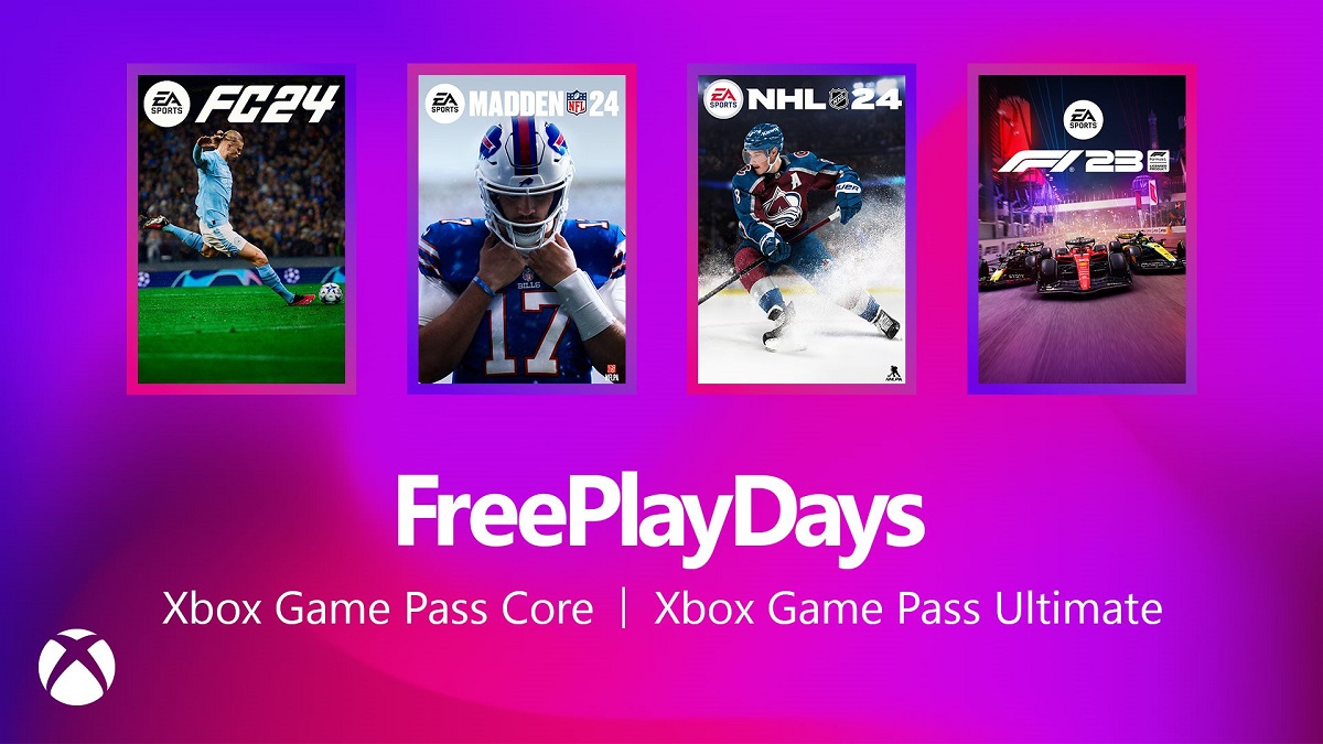 Seven sports simulators from Electronic Arts are hosting free weekends for Xbox Game Pass Core and Ultimat subscribers
