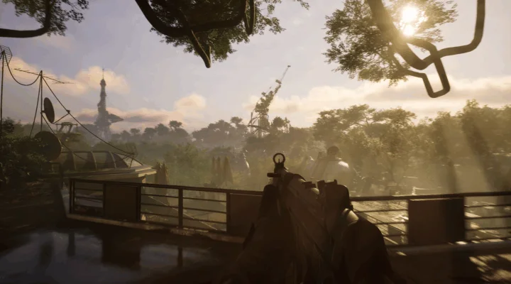 Le gameplay de Forest Reigns avec l'exploration de l'environnement