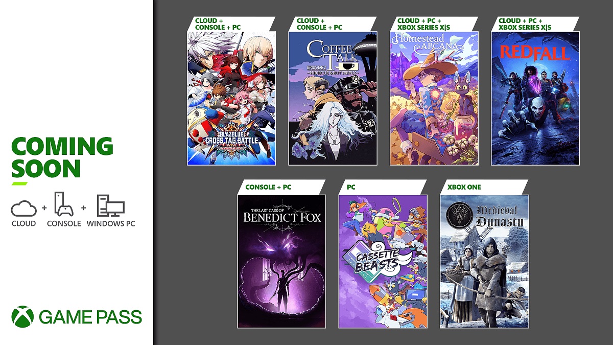 Microsoft has announced the list of games that will appear in its Game Pass catalogue during the second half of April and early May. The headliner will be the shooter Redfall