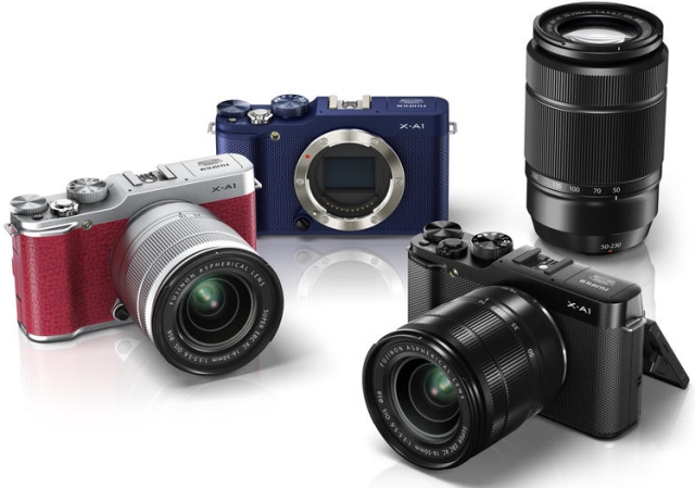 Беззеркальная камера начального уровня Fujifilm X-A1