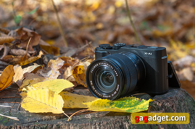 Обзор компактной системной камеры Fujifilm X-A1