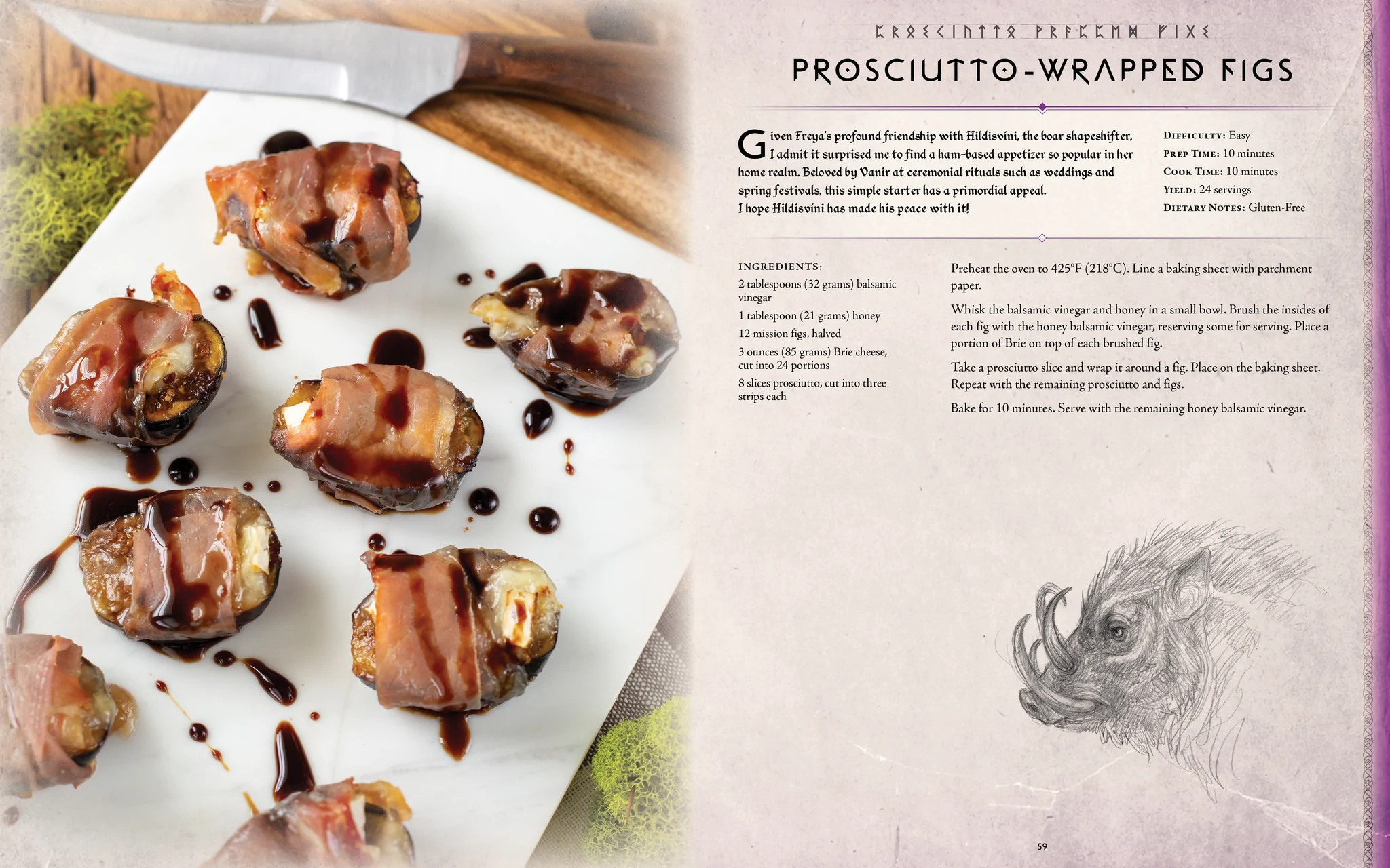 Côtelette à la scandinave : Les éditions Insight présentent le livre de cuisine God of War Ragnarok-4