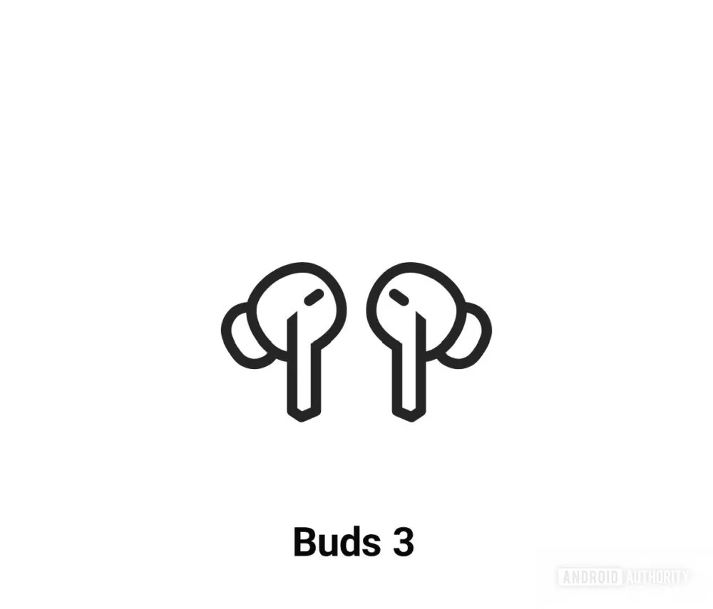 Galaxy Buds 3 illustration in One UI 8.5 leak
