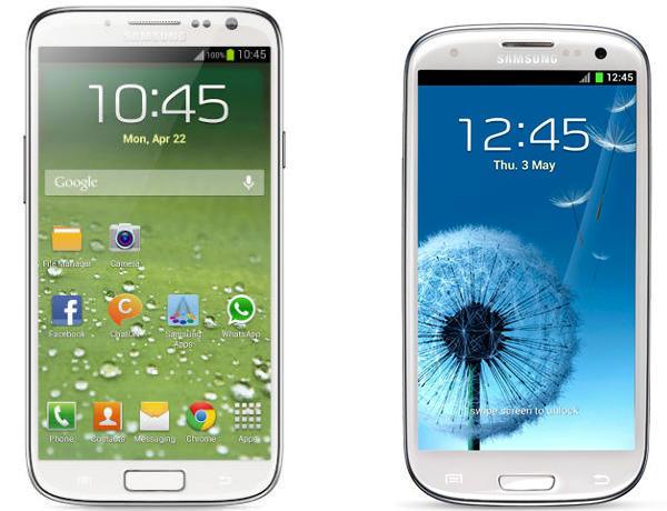 Уж не это ли 4.99-дюймовый Samsung Galaxy S IV?
