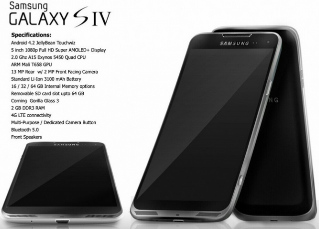 Первые рендер и техданные Samsung Galaxy S IV? Первые рендер и техданные Samsung Galaxy S IV?