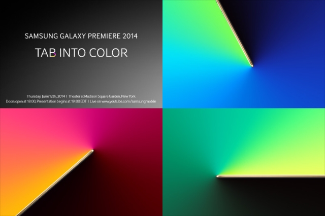 Samsung представит планшеты с AMOLED-дисплеями 12 июня