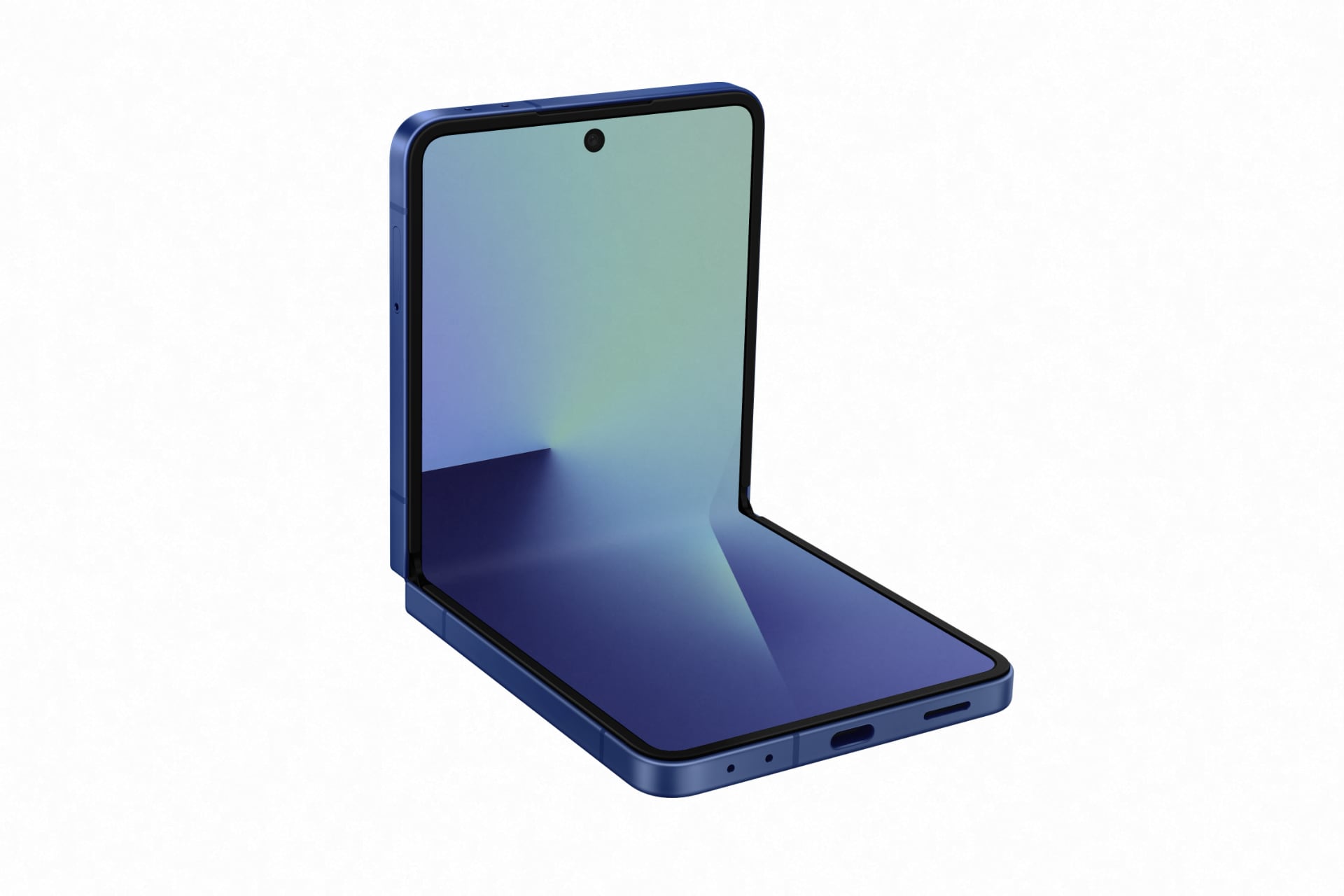 Samsung Galaxy Flip7 з відкритим дисплеєм