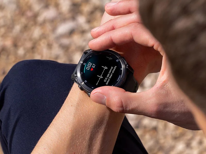 Application Garmin pour l'électrocardiogramme (ECG)