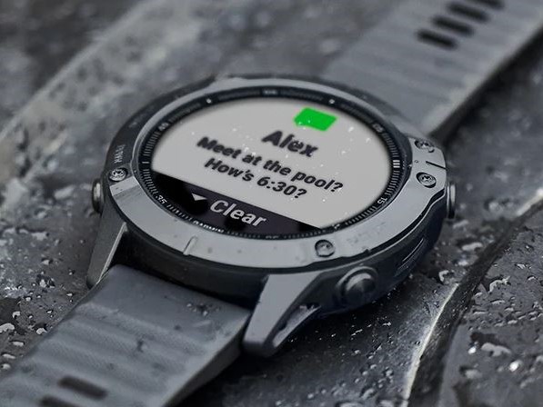 Garmin Fenix 6 smartwatch - software update