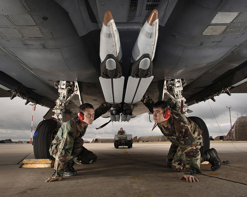 GBU-39 SDB on an F-15E aircraft