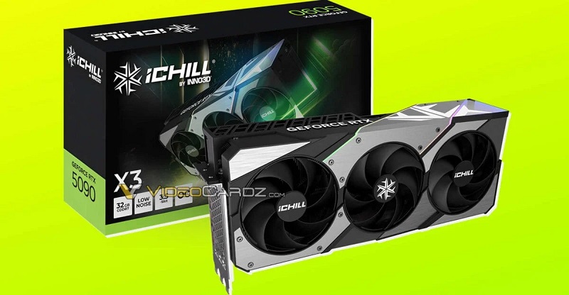 RTX 5090 packaging from iChill