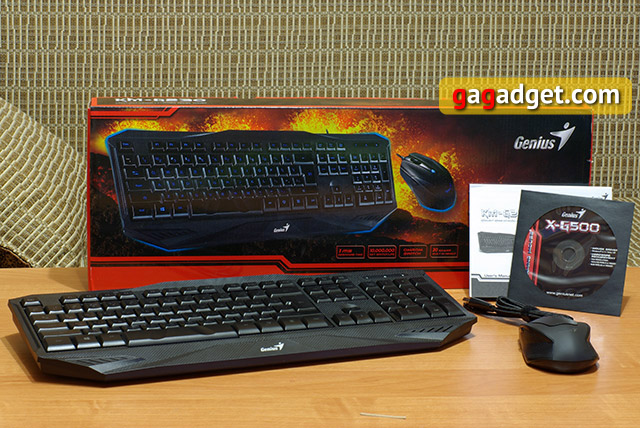 Обзор игрового комплекта Genius KM-G230