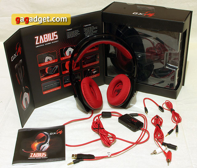 Обзор игровой гарнитуры Genius GX Zabius