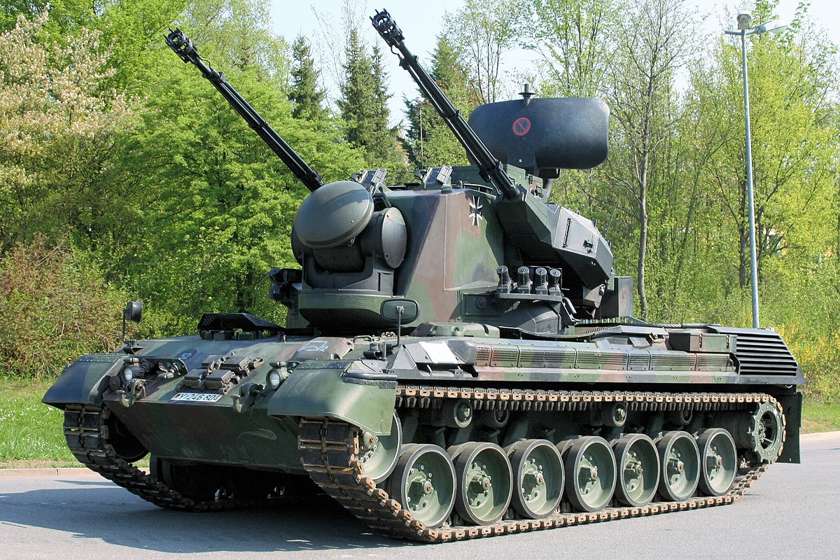 Система Gepard. Ілюстрація з Wikipedia