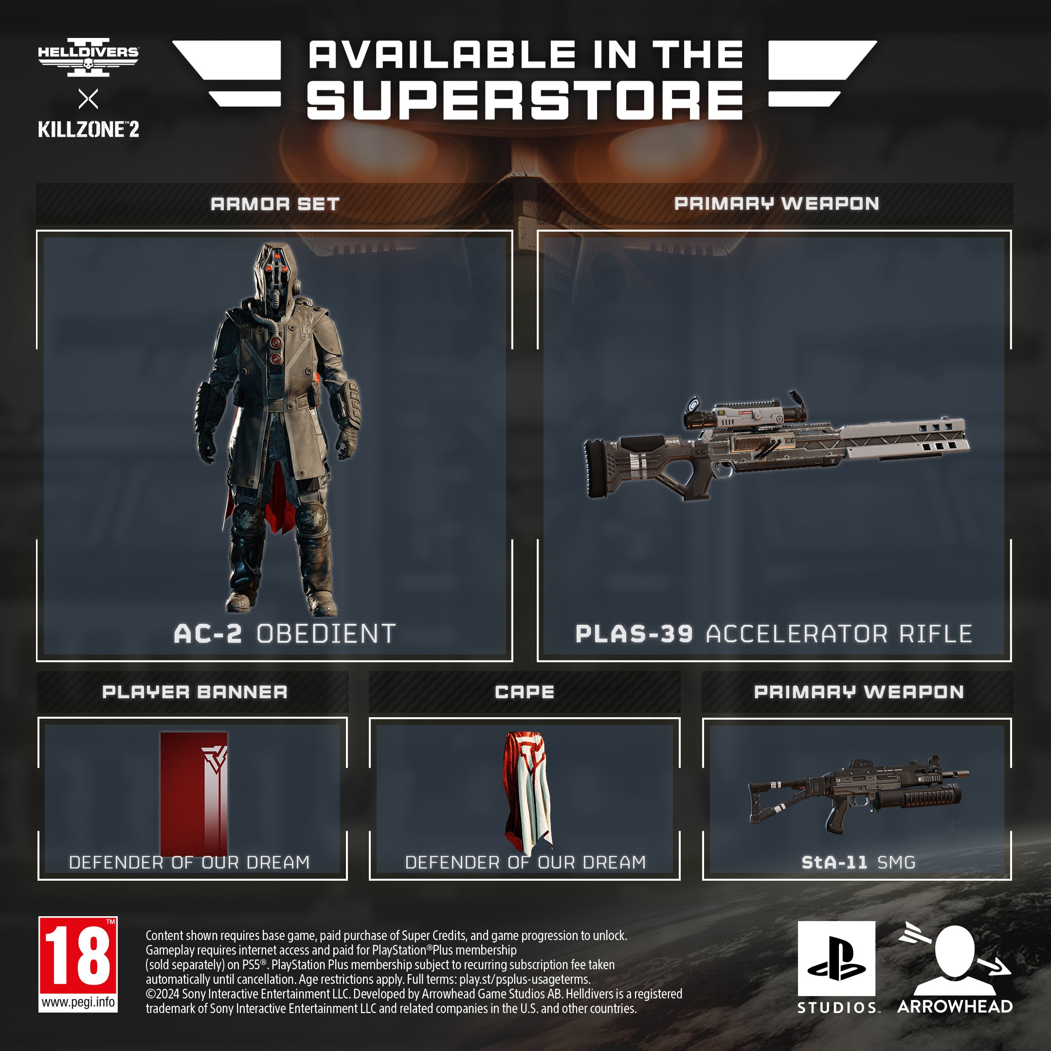 Items from 2 parts of the crossover