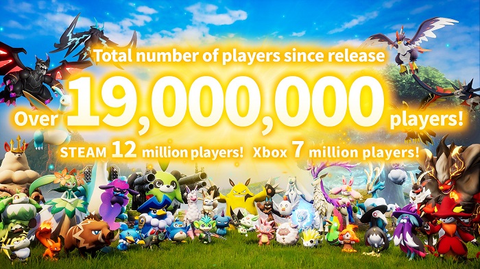 Palworld est déjà joué par 19 millions de personnes !-2