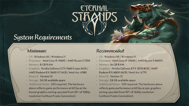 Ілюстрація до гри Eternal Strands