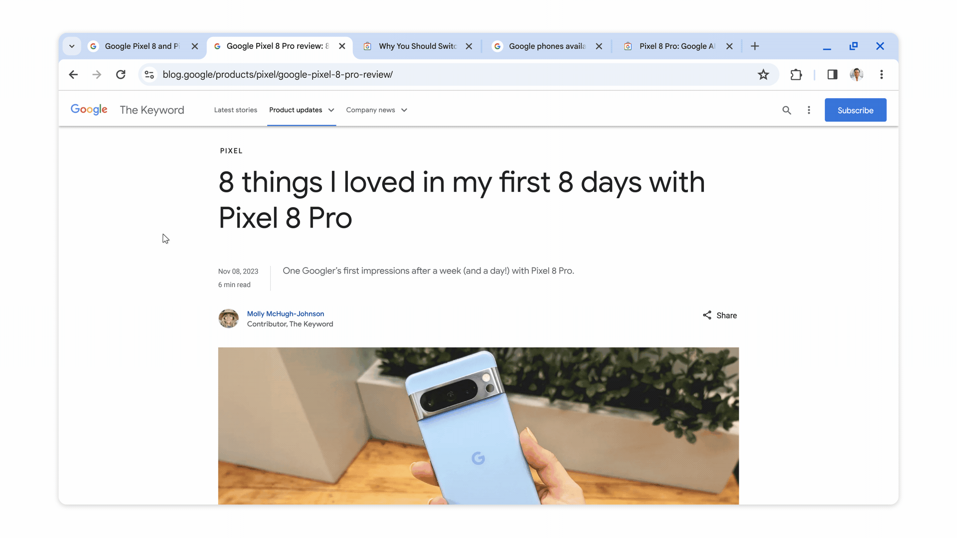 Google Chrome has gained AI features including a writing assistant, theme generator and tab organiser-3