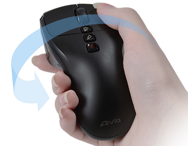 Крупный калибр: гибрид мышки и презентера Gigabyte Aivia Neon Крупный калибр: гибрид мышки и презентера Gigabyte Aivia Neon